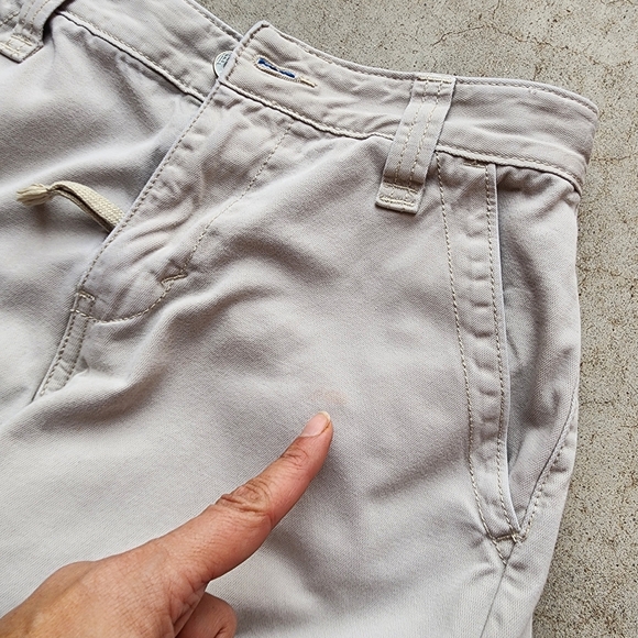 Y2k Levis Workwear Cargo Baggy Skater Boy's Beige Khaki Shorts, Size 10 Youth‎ - Picture 12 of 12